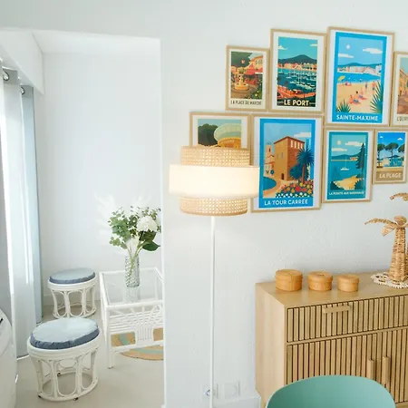 Climatisation, Parking Prive, Calme, Vue, Centre & Plage A 300M, Renove Fin 2025, En Juillet Et Aout Reservation Du Dimanche Au Dimanche Pour Eviter Les Bouchons ! Apartment *